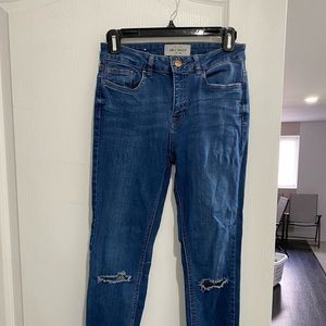 NEW LOOK RIPPED SKINNY JEANS